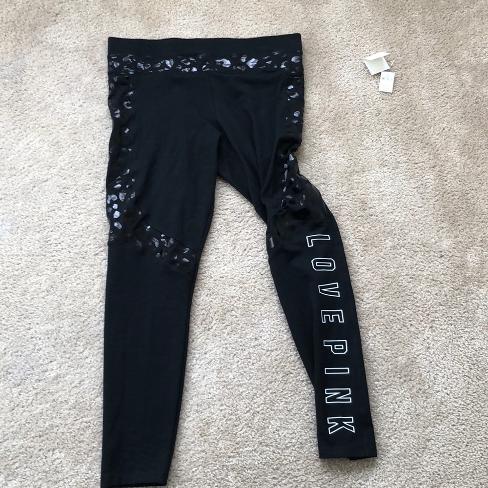 Cheetah print PINK leggings